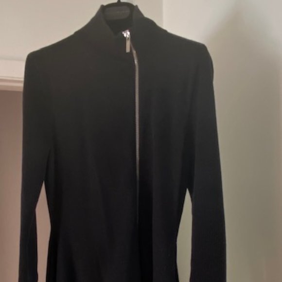 Asymmetric hem Knit cardigan - Picture 3 of 4